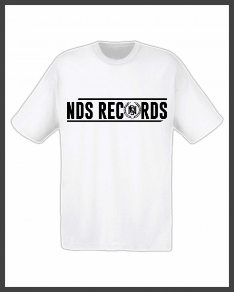 NDS Records T-Shirt weiß