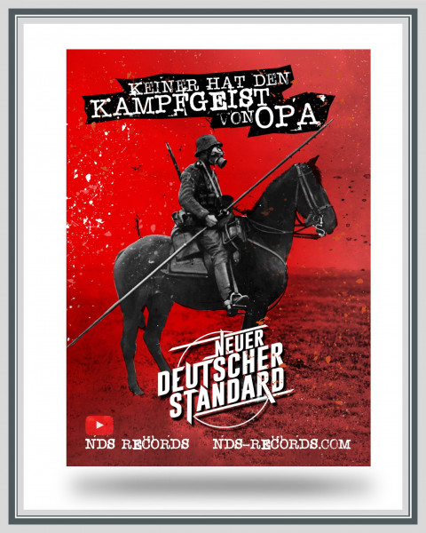 NDS Aufkleber - KEINER HAT DEN KAMPFGEIST VON OPA