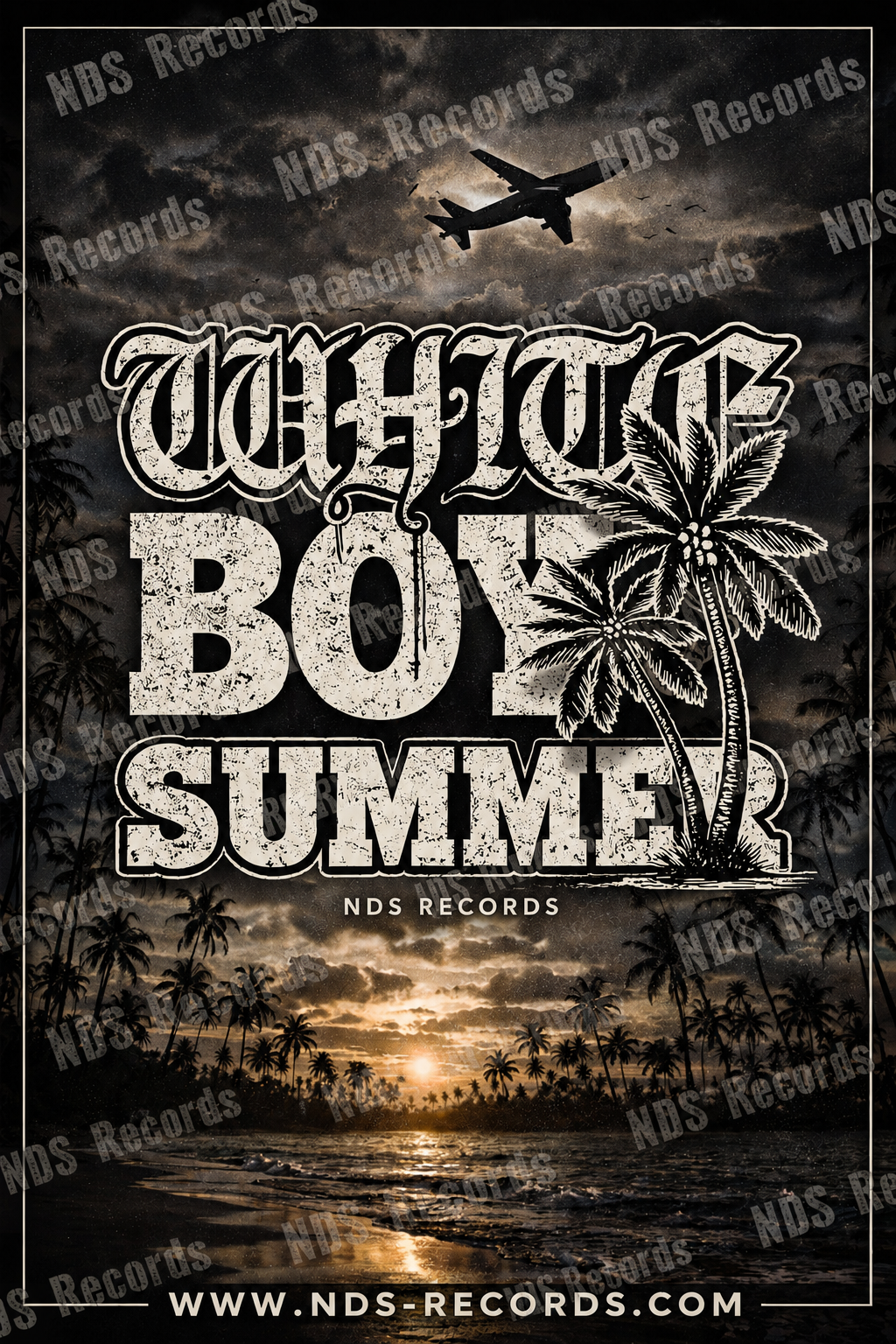 White Boy Summer Aufkleber